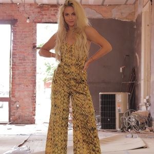 Snake skin Jumpsuit